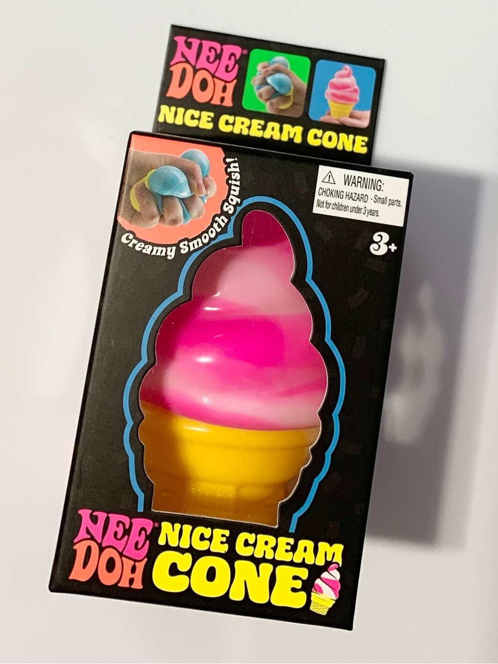 NEEDOH Ice Cream Cone Nice Cream Cone NEE DOH PINK NEW